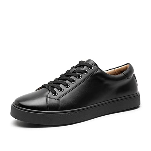 Herrenschuhe Casual Wanderschuhe Sneakers Herren Lederschuhe für Herren schnürschuhe Sommer atmungsaktiv Luxus original schwarz Designer von Generic