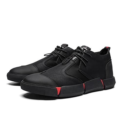 Herrenschuhe Herren Leder Freizeitschuhe Marke atmungsaktive Sneakers Flats Herren von Generic