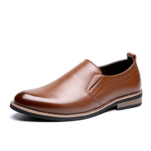 Herrenschuhe Herren Lederschuhe Business Spitze zehen atmungsaktive Abendschuhe Kleid Business Freizeitschuhe Leder Herrenschuhe von Generic