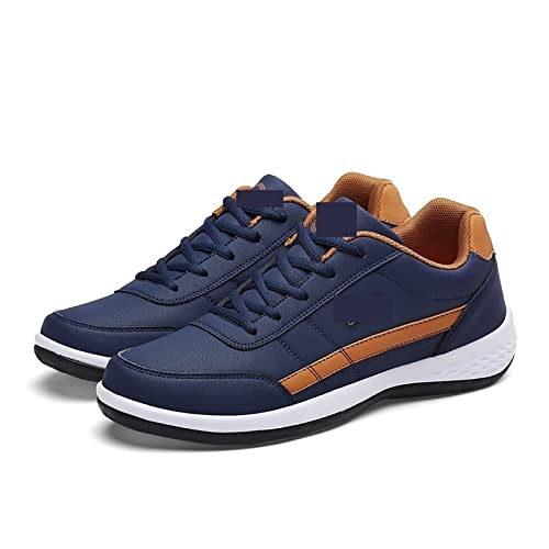 Herrenschuhe Herren Lederschuhe Sneakers Freizeitschuhe italienische leichte Freizeit Herren Klassische Sneakers rutschfeste Schuhe Herren vulkanisierte Schuhe von Generic