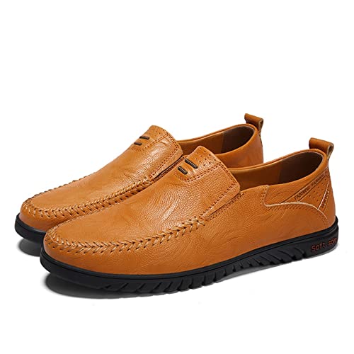 Herrenschuhe Herrenschuhe Freizeit Herren Casual Lederschuhe Slip-on weich bequem Herren von Generic