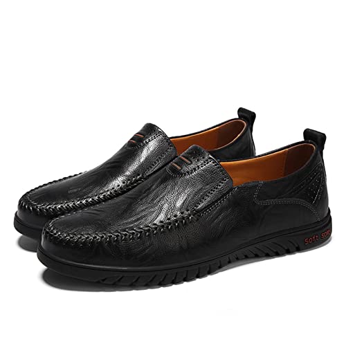 Herrenschuhe Herrenschuhe Freizeit Herren Casual Lederschuhe Slip-on weich bequem Herren von Generic