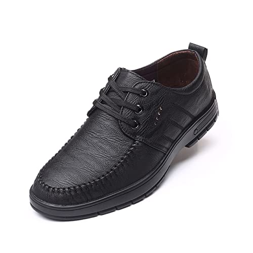 Herrenschuhe Leder Herrenschuhe Designer Freizeitschuhe Herren luxusmarke atmungsaktive schnürschuhe männliche Bootsschuhe Formale Mokassins Zapatos Hombre von Generic