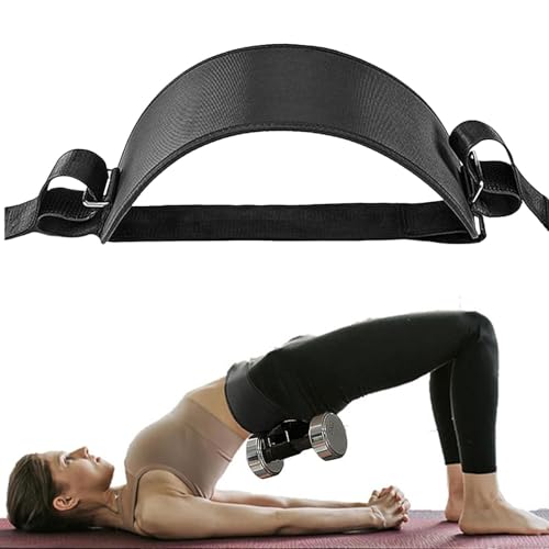 Generic Hip Thrust Belt, Hip Thrust Gürtel Für Po Training, Rutschfester Hantel Hip Thrust Gerät, Hip Fitness Home Gym Equipment Für Frauen, JH04G5CQQBU59ENIA5 von Generic