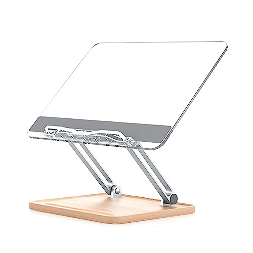 Holzbuchständer Transparentes Acrylbrett Lesestütze Heben Tablet Halterung Laptop Halterung Desktop Lagerung Bücherregal mit Seite Clips Holzbuchständer Transparentes Acrylbrett Lesestütze Heben Tablet Halterung Laptop Halterung Desktop Lagerung Bücherregal mit Seite Clips von Generic