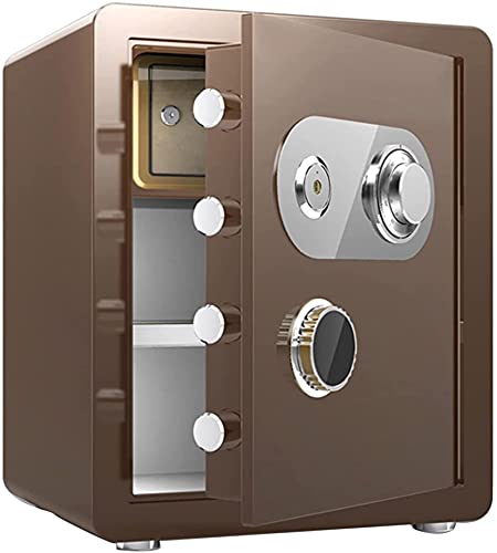 Home safes Feuerfeste, wasserdichte, sichere, diebstahlsichere Aufbewahrungsbox für den Haushalt mit Kleiner privater Tür, integriertem Bargeldschmuck, mechanischem Passwortschloss für die von Generic