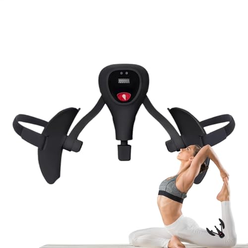 Hüft- und Becken -Trainer, innerer Oberschenkel Trainer - Effektiver einstellbarer Nicht-Rutsch-Muskelstärker,Innere Oberschenkelübungsgeräte, Legs Fitness Accessoire Toning Tool für Fitnessstudio, Yo von Generic