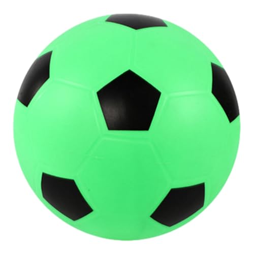 Indoor-Fußball – Weiches Fußballspielzeug, Leiser Ballschläger-Bounce-Ball | Weicher Fußball Mit Hoher Dichte Für Den Innenbereich, Leiser Ball, Kein Lärm, Springender Ball, Leiser Trainingsball Für H von Generic