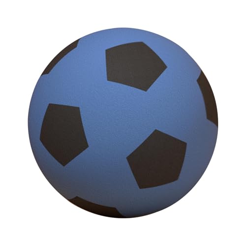 Indoor Silent Soccer Ball – Weicher Fußball für Kinder, Indoor Outdoor Trainingsball | Jonglier- und Dribbelspielzeug für sommerlichen Sportspaß auf Spielplätzen und in Parks von Generic