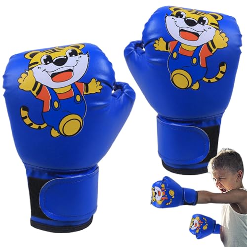 Jugend-Boxhandschuhe – atmungsaktiver Junior-Trainingshandschuh aus PU-Leder | Kinder-Stanzhandschuhe | Training Sparring Handschuhe für Boxsack Speed Ball Pads Schlagtraining, für Boxsack, Kickboxe Jugend-Boxhandschuhe – atmungsaktiver Junior-Trainingshandschuh aus PU-Leder | Kinder-Stanzhandschuhe | Training Sparring Handschuhe für Boxsack Speed Ball Pads Schlagtraining, für Boxsack, Kickboxe von Generic