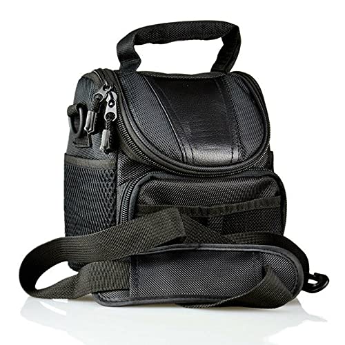 Kameratasche Kameratasche Kameratasche aus leichtem Nylon, schwarz, Kameragurt Schultertasche für Panasonic DMC FZ40 DMC FZ47 DMC FZ48 DMC FZ60 DMC FZ62, Schwarz , KAMERATASCHE von Generic