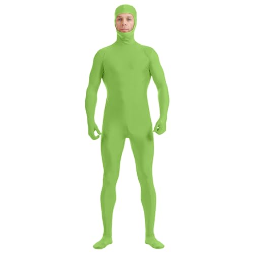 Karneval Bodysuit Für Erwachsene Zentai Für Erwachsene Tight Kostüm Für Party Ganzkörperanzug Ganzkörper Jugendliche Bodysuit Man Anzug Suit Kostüm Für Erwachsene Halloween Karneval Weihnachten Unisex von Generic