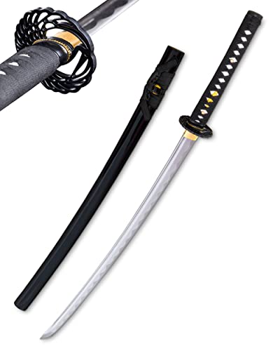 Katana Schwert scharf echt zum Training Metall Stahl 1045 Samurai 100%  handgefertigt Nur für Erwachsene 18 Jahre erforderlich SW-9264 Schwerter  bozer.cz