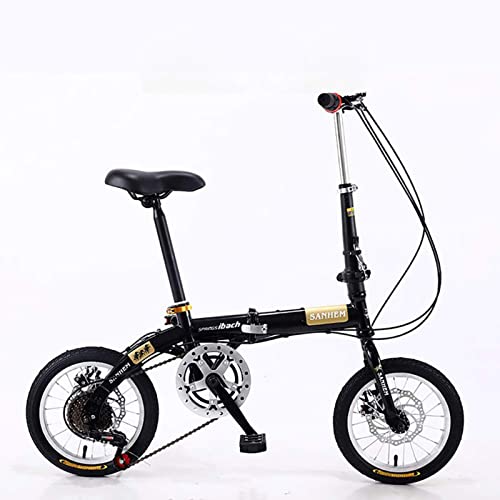Klapprad Erwachsene Ultraleicht Tragbares Citybike Variable Geschwindigkeit Doppelscheibenbremse Fahrrad für Damen und Herren Kleines Rad Faltbares Mini Ideal für Studenten und Kinder Klapprad Erwachsene Ultraleicht Tragbares Citybike Variable Geschwindigkeit Doppelscheibenbremse Fahrrad für Damen und Herren Kleines Rad Faltbares Mini Ideal für Studenten und Kinder von Generic