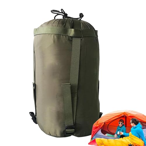 Kompressionssack - Packsäcke für Rucksackreisen, Packsäcke Kompressionsbeutel | Schlafsack-Aufbewahrungstasche, Rucksacksack, wasserdicht, Nylon-Camping-Aufbewahrungstasche für Männer von Generic