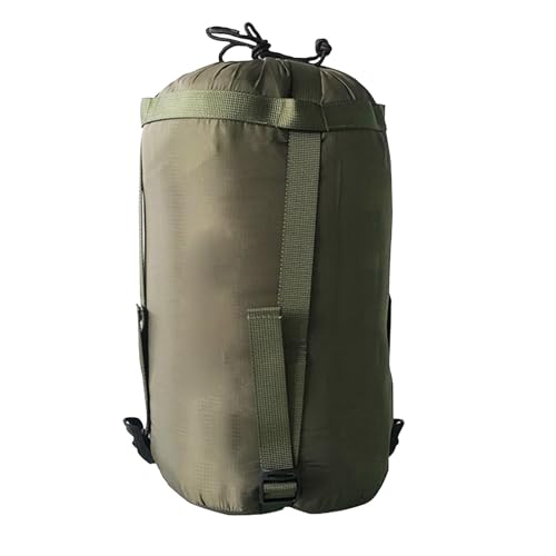 Kompressionssack für Schlafsack Schlafsack-Packsack Große Kapazität Schlafsack Kompressionssack Nylon Schlafsack Aufbewahrungssack Camping-Packsäcke für Rucksäcke AMQ292 (Light Purple, One Size) von Generic