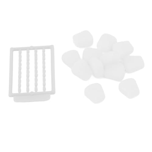 Künstliche Mais-Angelköder, Kompakte Maisköder Verbessern die Effizienz, 12 Stück, für das Karpfenangeln (White) von Generic