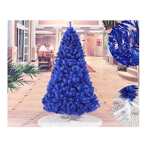 Künstlicher Weihnachtsbaum, künstlicher Weihnachtsbaum, einfach zu montieren mit Weihnachtsbaumständer, modische Weihnachtsdekoration, Blau, 240 cm von Generic