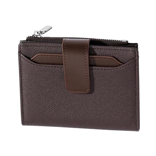 Ledergeldbörsen für Damen,Ledergeldbörsen Damen - Kleines Portemonnaie Kartenetui für Damen - Geldbörsen für Damen, kleine Bifold-Brieftasche, Kartenetui, Geldbörse mit Münzfach mit Ausweisfenster von Generic