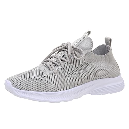 Leicht Turnschuhe Sportschuhe Damen Sneaker Atmungsaktive Hallenschuhe Sommer Schuhe Laufschuhe Outdoor für Fitness Tennis Jogging Bequem Straßenlaufschuhe von Generic