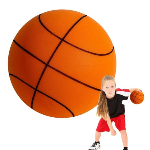 Leiser Ball, leichte, sichere Bälle für Indoor-Spielzeug, stoßfester Basketball, Geschenk für Spielräume, Spielräume, Fitnessstudios, Stadien, Höfe von Generic