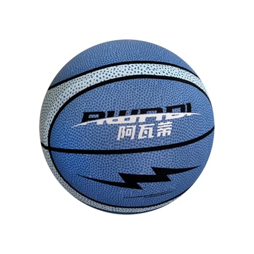 Leiser Basketball – Schaumstoff-Basketball | Ersatzball Für Den Innenbereich | Springender Ball | Ruhiger Basketball | Elastischer, Leise Springender Basketball | Leichter, Geräuschloser Indoor-Basket von Generic