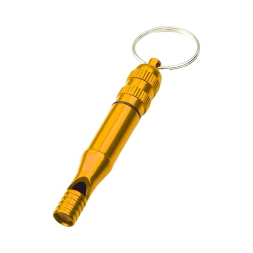 Loud Whistle - Portable Alloy Defense Whistles, Rescue Whistle | Loud Lifeguard Safety Whistle, Outdoor Hiking Whistle for Outdoors Sports Camping Hiking, Whistles for Adults, Safety Whistle von Generic