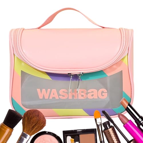 Make-up-Taschen-Organizer, Reise-Kulturbeutel,Kosmetik-Aufbewahrungskoffer, Make-up-Tasche, große Kapazität, Make-up-Aufbewahrungstaschen - Toilettenartikel-Organizer, tragbarer Kosmetik-Reisekoffer m von Generic