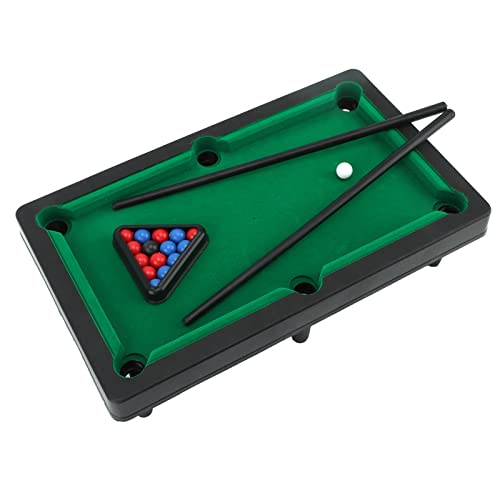 Mini-Billardtisch, Interaktive Simulation, Miniatur-Billard-Pool-Spielset für Desktop-Dekoration, Ornament von Generic