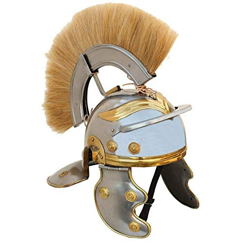 Mittelalterlicher römischer Centurion-Helm tragbarer Spartanischer Helm LARP Kostüme Metall Centurion Helm Halloween Mittelalterlicher römischer Centurion-Helm tragbarer Spartanischer Helm LARP Kostüme Metall Centurion Helm Halloween von Generic