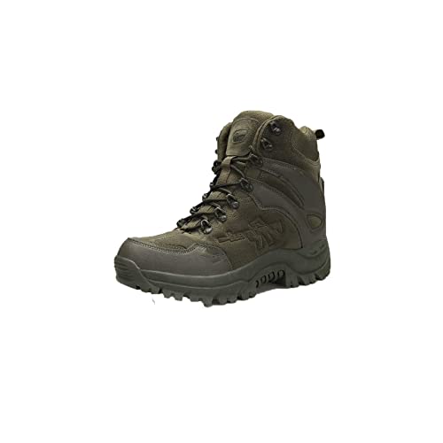 Motorradstiefel Herbst Winter Militärstiefel Outdoor Herren Wanderstiefel Herren Special Force Desert Taktische Kampfstiefeletten Herren Arbeitsstiefel von Generic