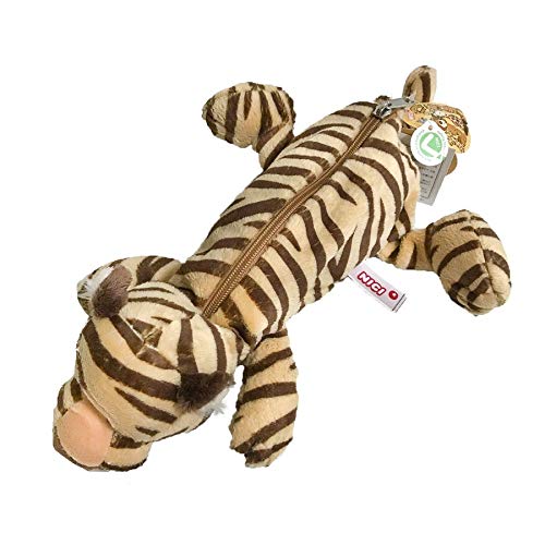 NICI Tiger Figur Koffer Tierfigur Tasche Hund Plüsch Damen Kosmetiktasche von Generic