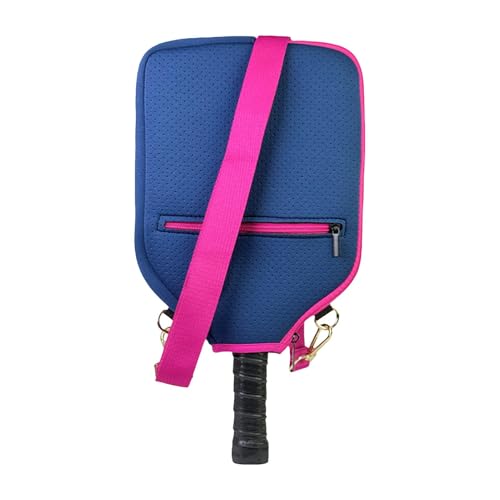 Neopren-Schlägertasche – sturzsichere Schläger-Umhängetaschen, Outdoor-Sportschläger-Umhängetasche | Schläger-Schulter-Organizer, Pickleball-Schläger-Hülle mit Tragegurt zum Wandern, Camping, Laufen von Generic