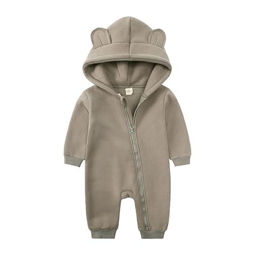Neugeborener Strampler Baby mit Kapuze Fleecever Dickter Jungen Schneeanzug Mädchen Warmer Daunen Overall Kinder Niedliche Winter Anzüge Neugeborener Strampler Baby mit Kapuze Fleecever Dickter Jungen Schneeanzug Mädchen Warmer Daunen Overall Kinder Niedliche Winter Anzüge von Generic