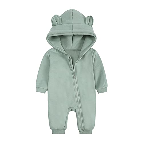 Neugeborener Strampler Baby mit Kapuze Fleecever Dickter Jungen Schneeanzug Mädchen Warmer Daunen Overall Kinder Niedliche Winter Anzüge Neugeborener Strampler Baby mit Kapuze Fleecever Dickter Jungen Schneeanzug Mädchen Warmer Daunen Overall Kinder Niedliche Winter Anzüge von Generic