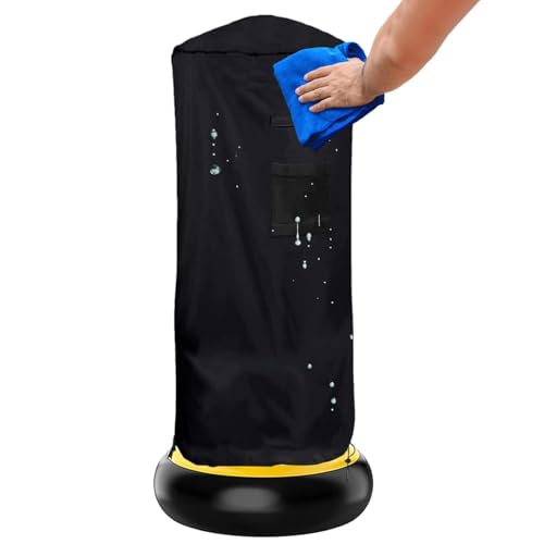 Outdoor-Boxsack Abdeckung - Boxsack Staubschutz Multifunktions-Outdoor-Boxsack Wasserdichter Schutz | Sandsack-Abdeckung mit Reißverschluss Outdoor-Boxsack Abdeckung - Boxsack Staubschutz Multifunktions-Outdoor-Boxsack Wasserdichter Schutz | Sandsack-Abdeckung mit Reißverschluss von Generic