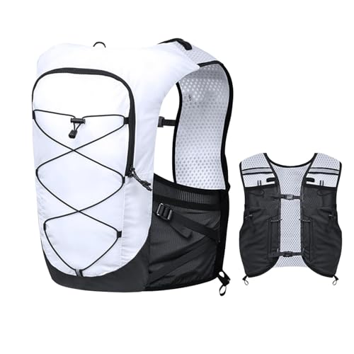 Outdoor Sports Trail - Leichter Laufrucksack, Marathons Trinkweste | Ultra Runners Fahrrad Hydratation Weste Hydratation Weste Stabile und weiche Trink-Fitness-Tasche für Liebhaber von von Generic