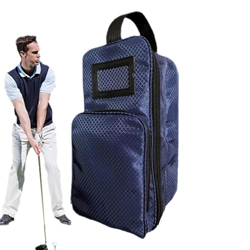 Outdoor-Sportschuhtasche, Golfschuh-Tragetasche, Golfschuhtasche mit Reißverschluss, große Tragetaschen, Große tragbare Aufbewahrungstaschen mit Außentasche und Vordertasche für Damen von Generic