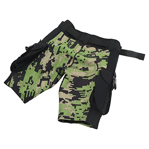 Oversport-Shorts, Neoprenanzug-Shorts, 2,5 Mm Dicke Tauchausrüstung mit Aufbewahrungstasche Zum Surfen, Tauchen (XL) von Generic