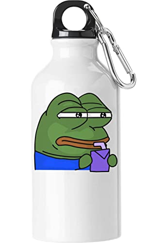 Pepe The Frog Drinking Juice Touristische Wasserflasche Weiß 500ml Pepe The Frog Drinking Juice Touristische Wasserflasche Weiß 500ml von Generic