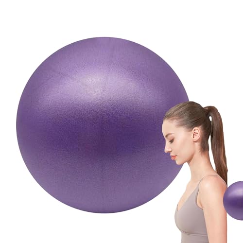 Pilates-Ball,Pilates-Ball, Mattierter tragbarer Stabilitätsball, 5,91-Zoll-Hüftheben-Yoga-Bälle für Übungen, körperformender Fitness-Strohball, Gewichtsbelastung von Generic