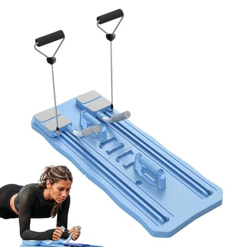 Pilates Board, Pilates Board für Frauen | AB Trainermaschine, tragbarer Pilates -Reformer - Multifunktionales Fitnessboard für Haustrainings für Frauen, Ganzkörpermuskeltraining von Generic