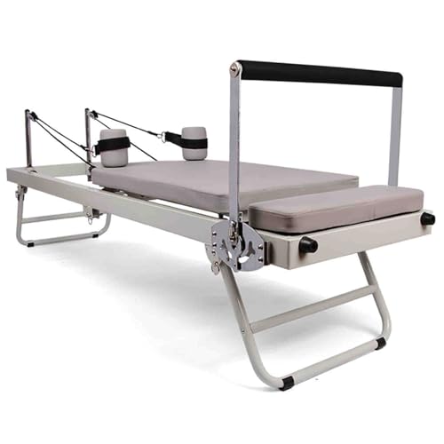 Pilates Reformer, Faltbarer Pilates Reformer Für Das Training Zu Hause, Studiogerät Für Fitnessübungen,002 von Generic