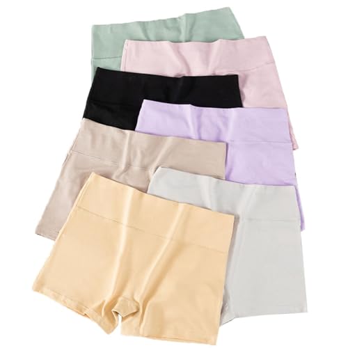 Plus Size Damen-Boyshorts-Unterwäscheset für mittlere und ältere Menschen, weiche Senioren-Damenhöschen, Boxershorts, Baumwoll-Sportshorts von Generic