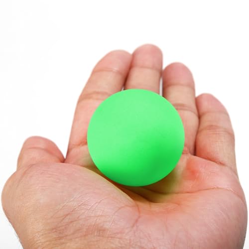 Pong-Bälle, Pong-Bälle, die Spaß Machen Als Katzenspielzeug, Große -Pong-Bälle, Pong-Bälle für Tischtennisplatten Im Innen- und Außenbereich (Green) von Generic