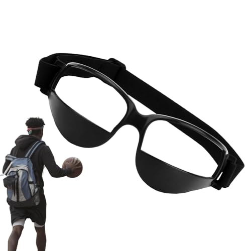 Portable Basketball Sports Glasses Eyewear - Sport-Trainingsbrille Bequeme Brille | Schützende Sport-Dribble-Spezifikationen, Basketball-Trainingsausrüstung für Jugendliche, Jugendliche, Spieler u von Generic