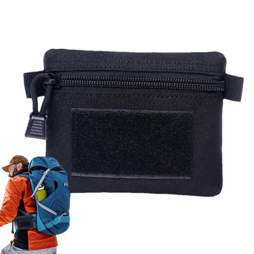 Portable Nylon Belt Organizer - Nylon-Gürtel-Organizer für Werkzeuge - Utility-Hüfttasche, kleine Aufbewahrungstasche, Kreditkartenhalter für Outdoor-Sportarten, Laufen, Radfahren von Generic