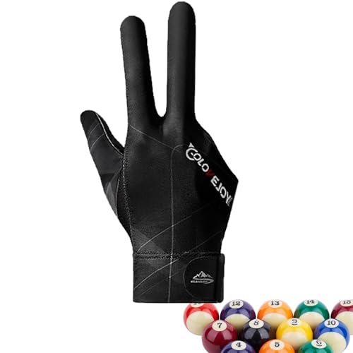 Professionelle Pool-Handschuhe Billard – Billard-Handschuhe, Billard-Handschuhe für die Linke/rechte Hand, Spleißverfahren, Universalgröße, Karambolsport Professionelle Pool-Handschuhe Billard – Billard-Handschuhe, Billard-Handschuhe für die Linke/rechte Hand, Spleißverfahren, Universalgröße, Karambolsport von Generic