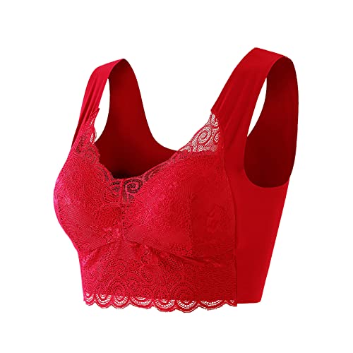 Push Up BH Ohne Buegel, Sport BH Damen Einfarbig Ohne Bügel Bustier Klassische Bequem Stretch Bra Klassische Bustier Damen BH Modern Feeling von Generic