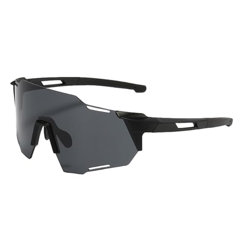 Radsportbrille auf der Straße – Polarisierte Sonnenbrille, winddicht, für Outdoor-Sport, Fahrradbrille mit UV-Schutz, staubdichte Fahrradbrille für Mountainbike, Golf, Laufen von Generic